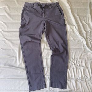Bonobos Italian Stretch Chino Pants W32x30 slim taper / color bluestone